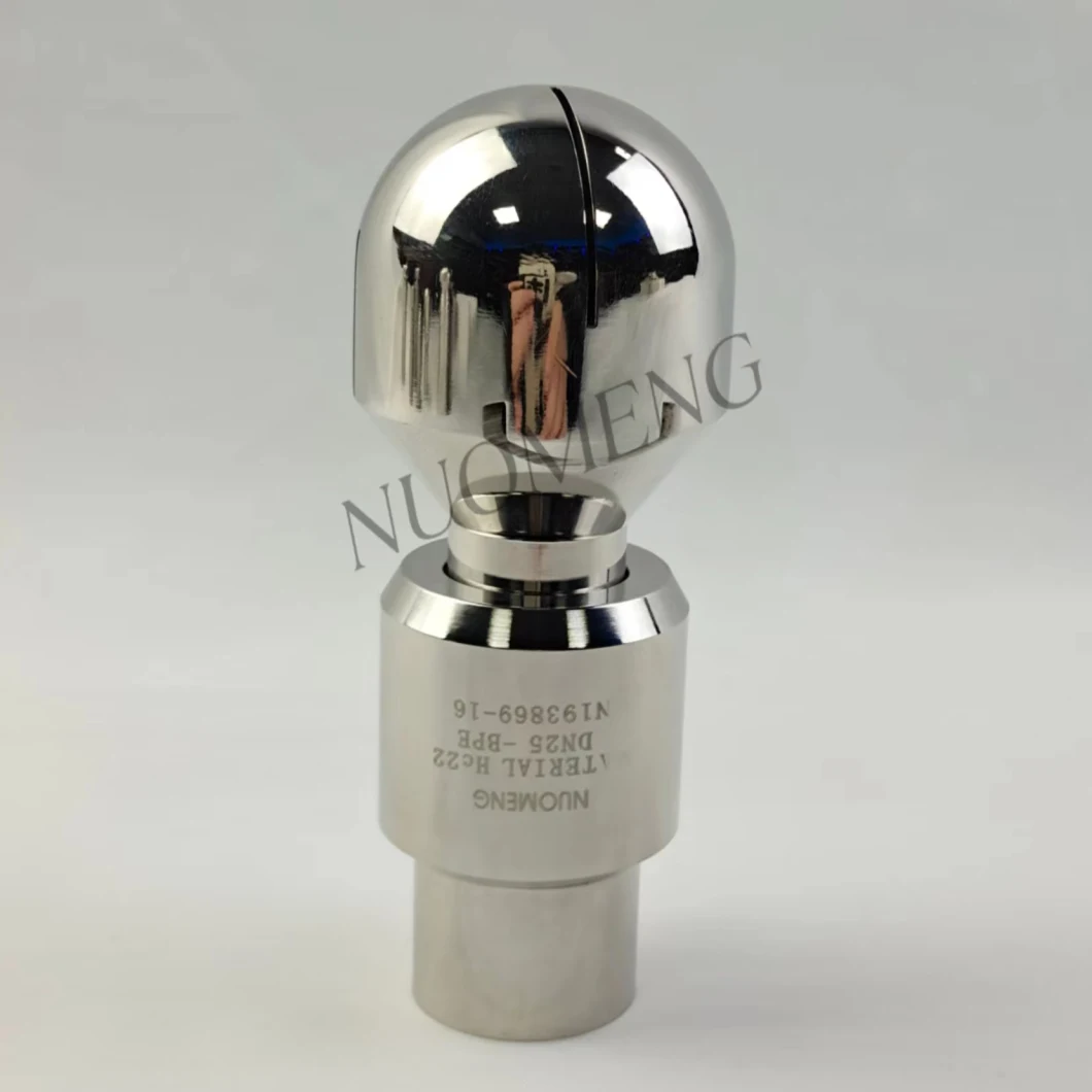 Sanitary Stainless Steel Welded Rotary Cleaning Ball (ISO-No. NM120109)