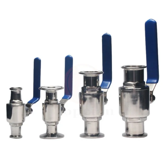 Sanitary Stainless Steel Manual Quick-Fit Welding Two-Piece Straight-Through Ball Valve