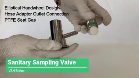 Stainless Steel Clamp Sanitary Yogurt Sampling Valve